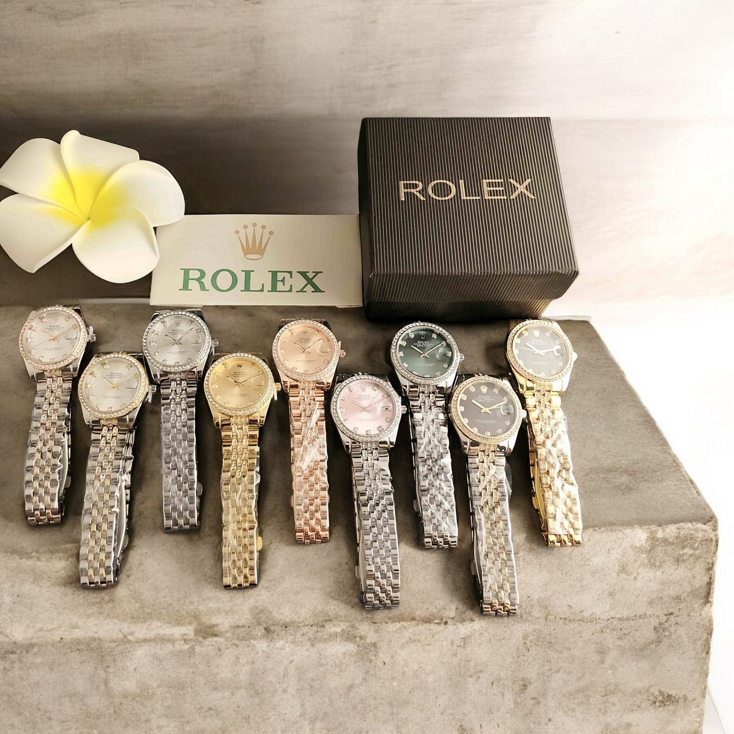 Women Rolex inspired Watches