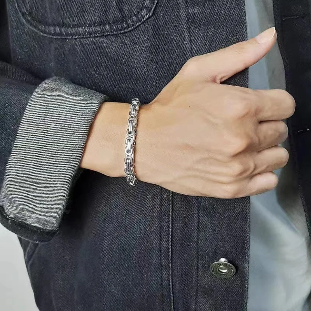 Men Stainless steel bracelet