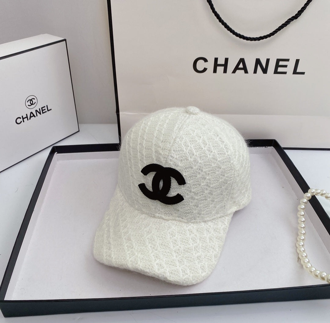 Chanel inspired baseball cap