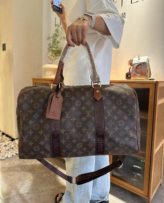 LV inspired Duffle Bag