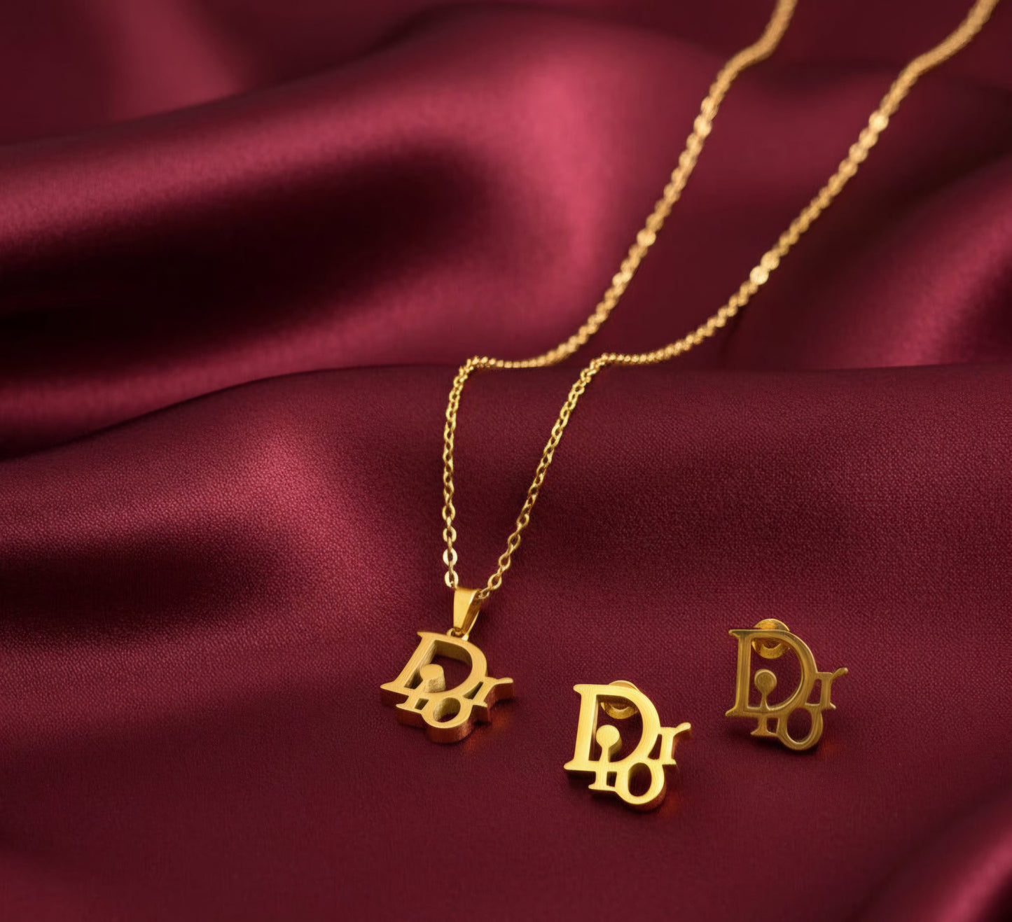 Christian Dior inspired Necklace and Earrings