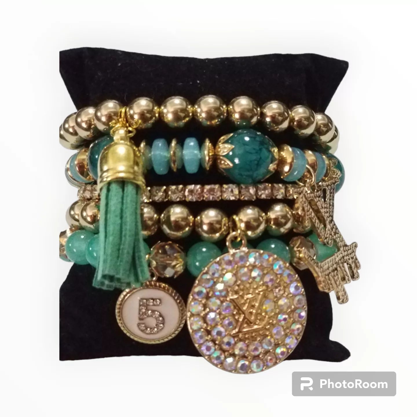 Designer charm bracelet