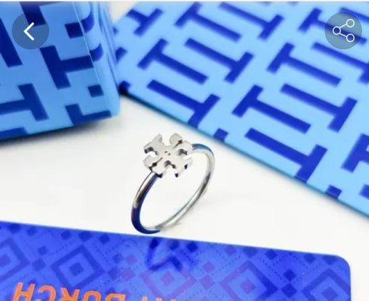 Tory Burch inspired rings