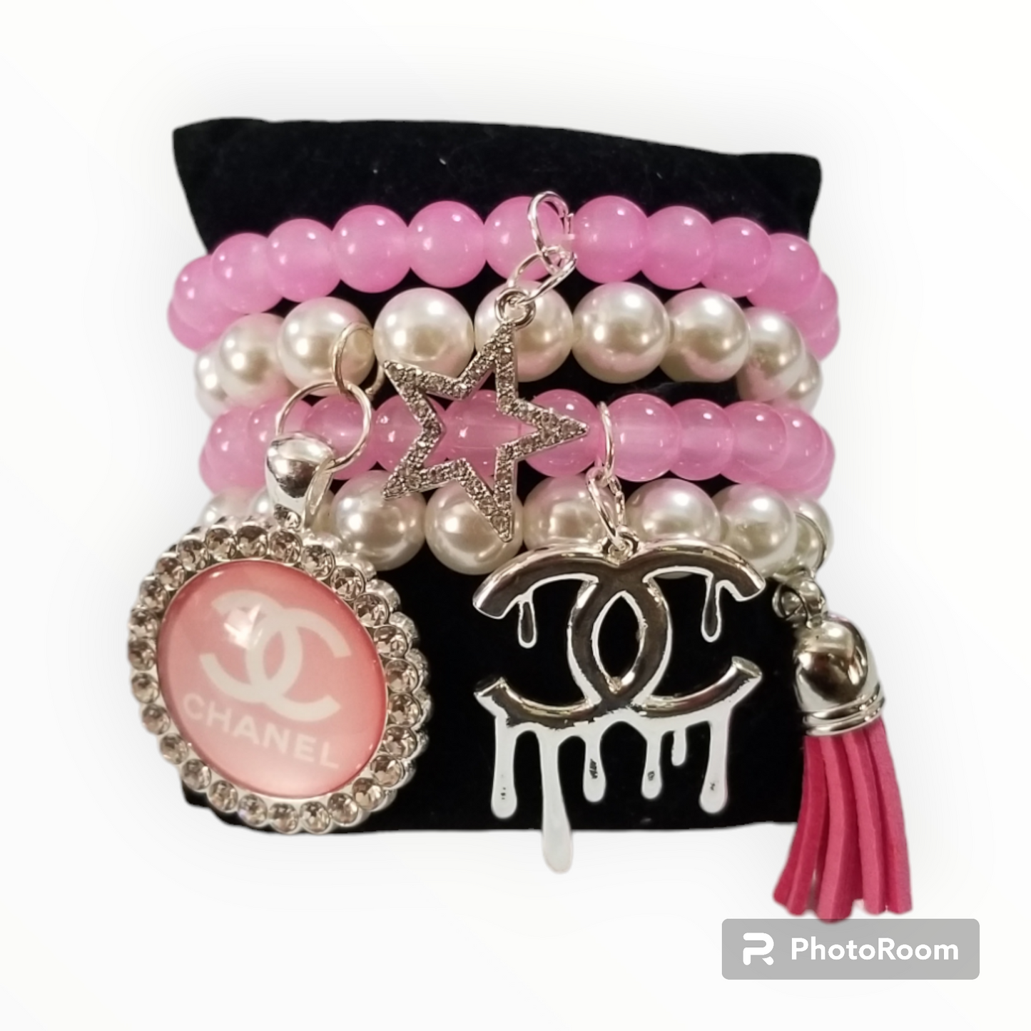 Custom made charm bracelet