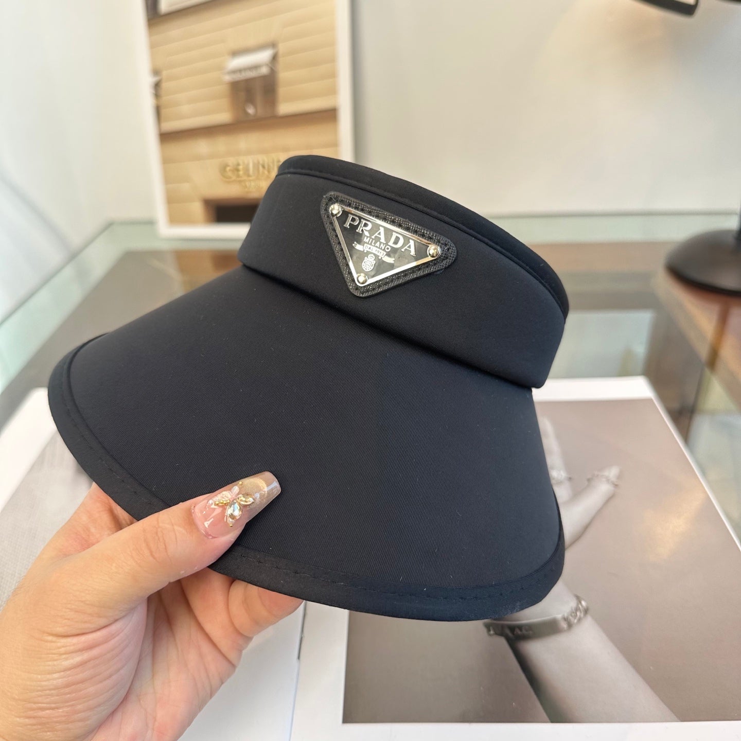 Prada Inspired Visor