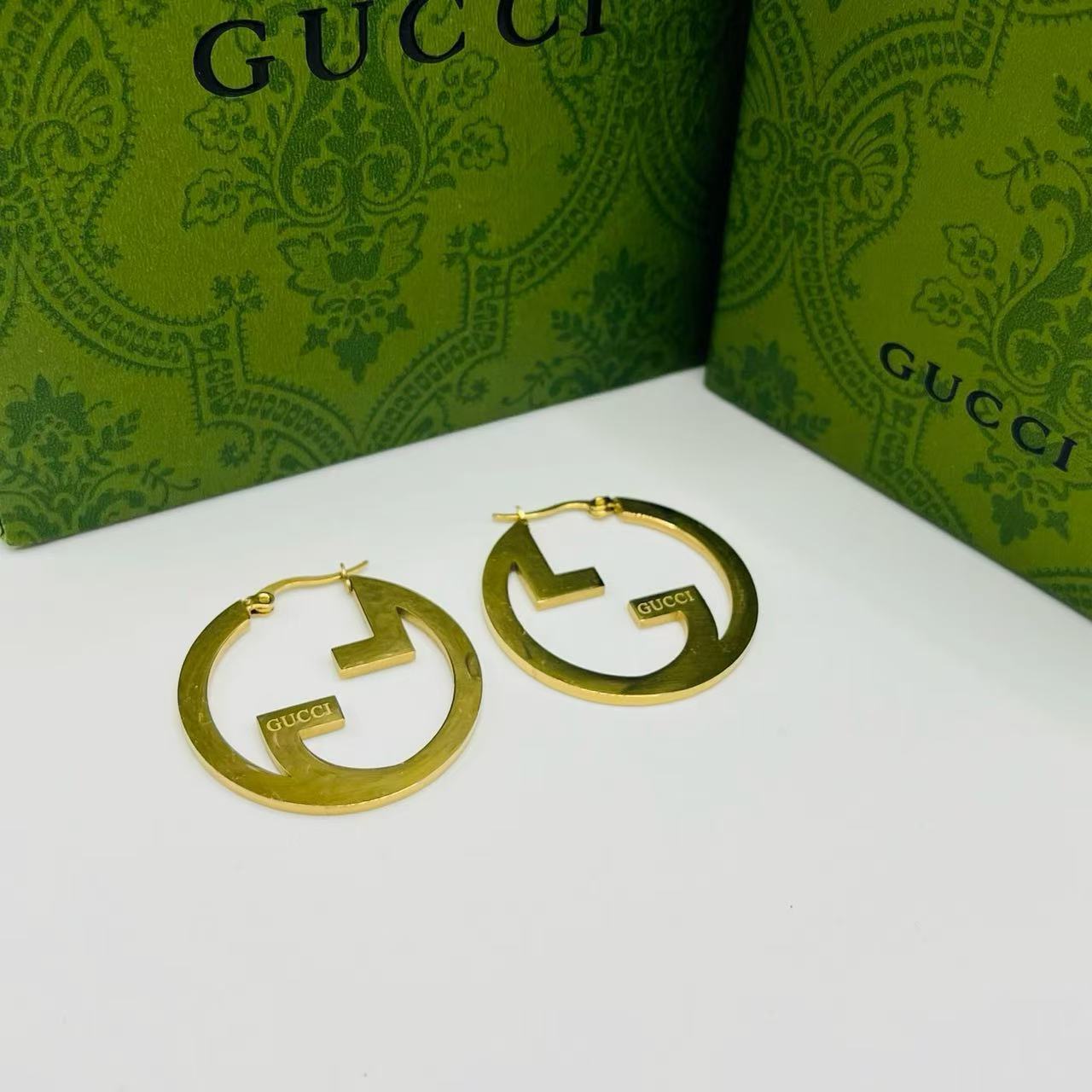 Gucci inspire Hoop Earrings