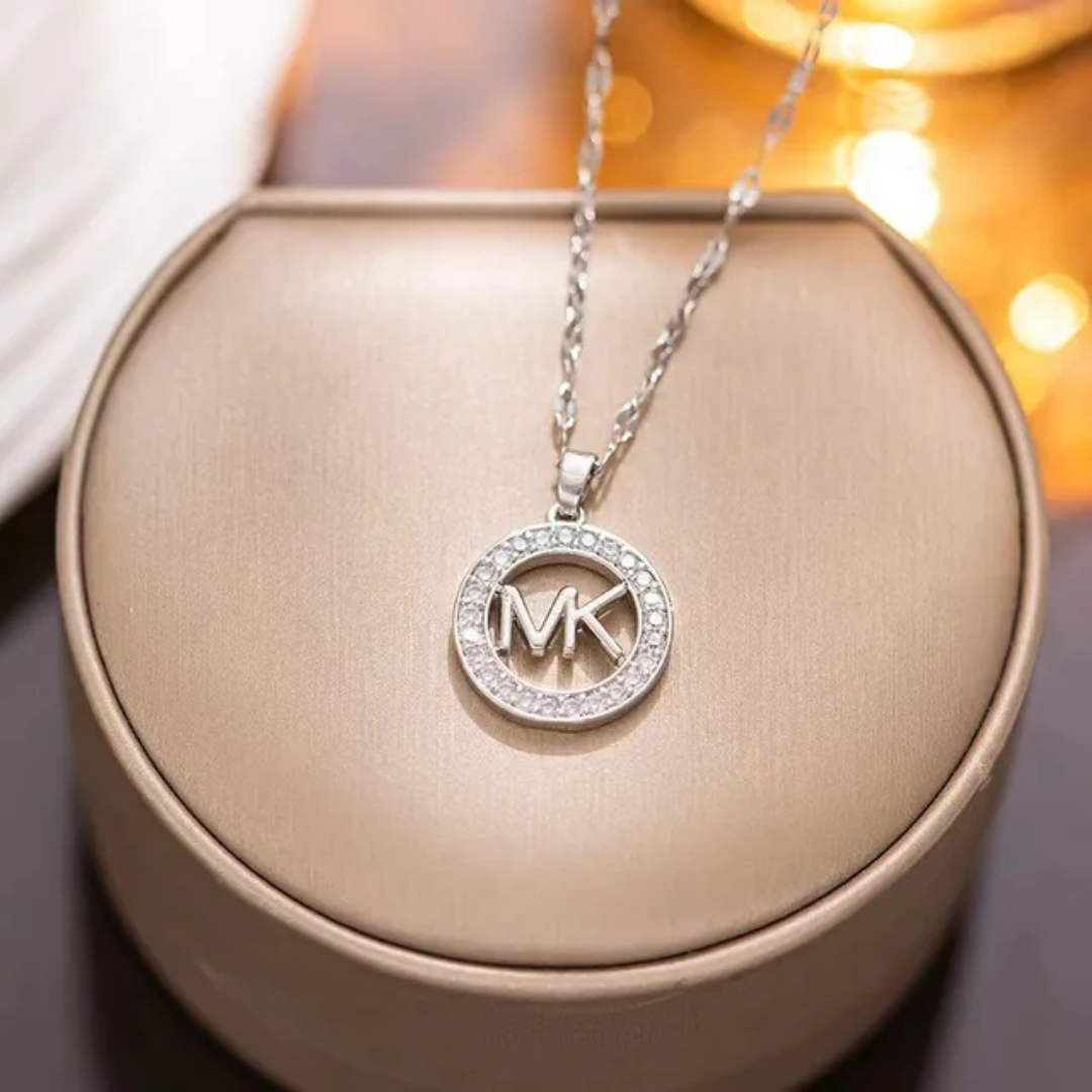 MK Designer Inspired Stainless Steel Necklace