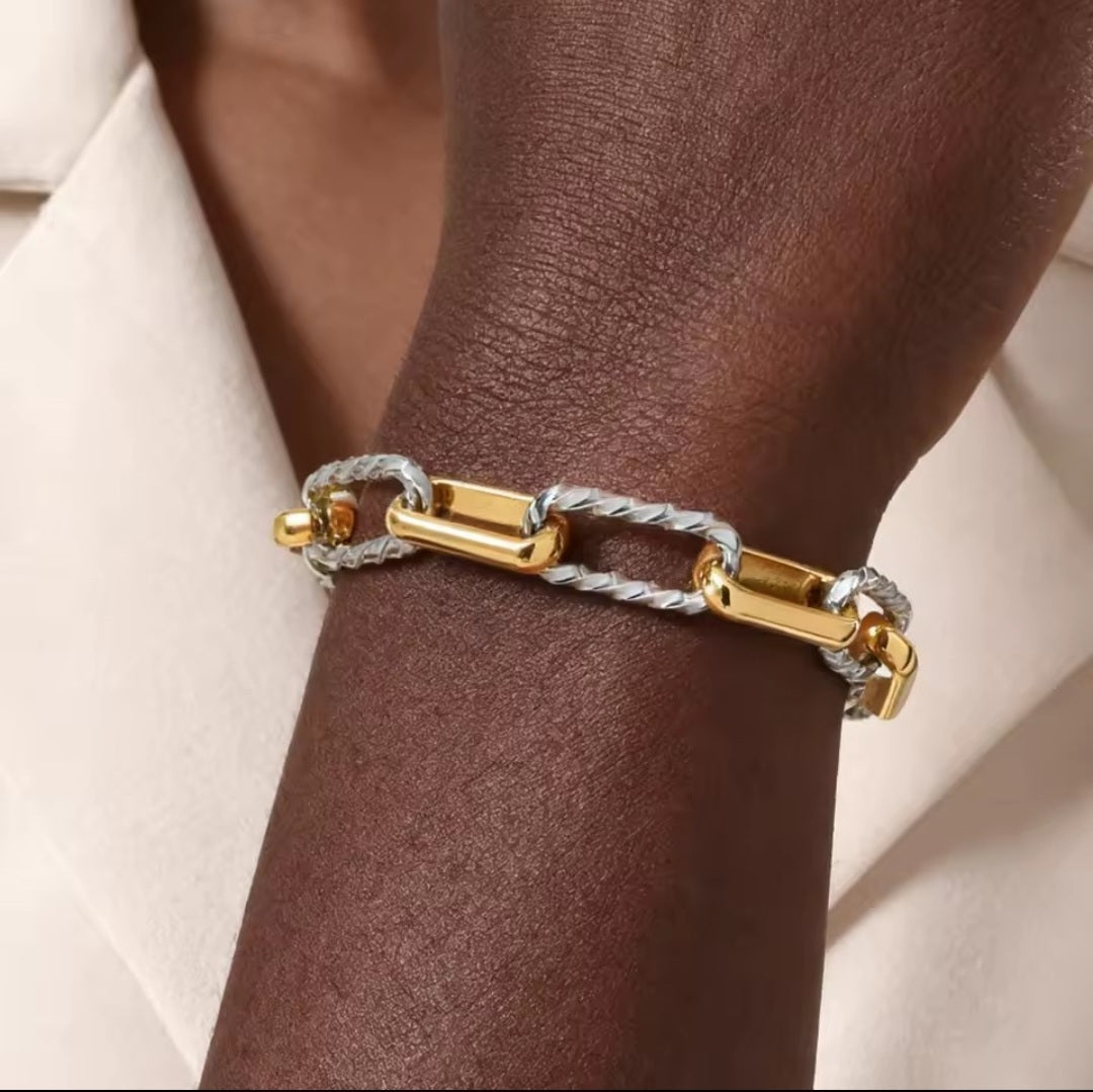 David Yurman inspired bracelet