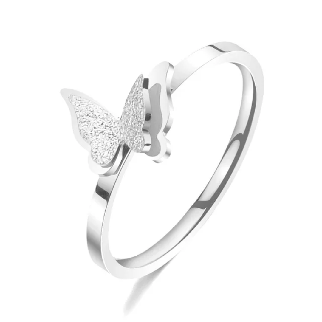 Van Cleef Inspired Butterfly Ring