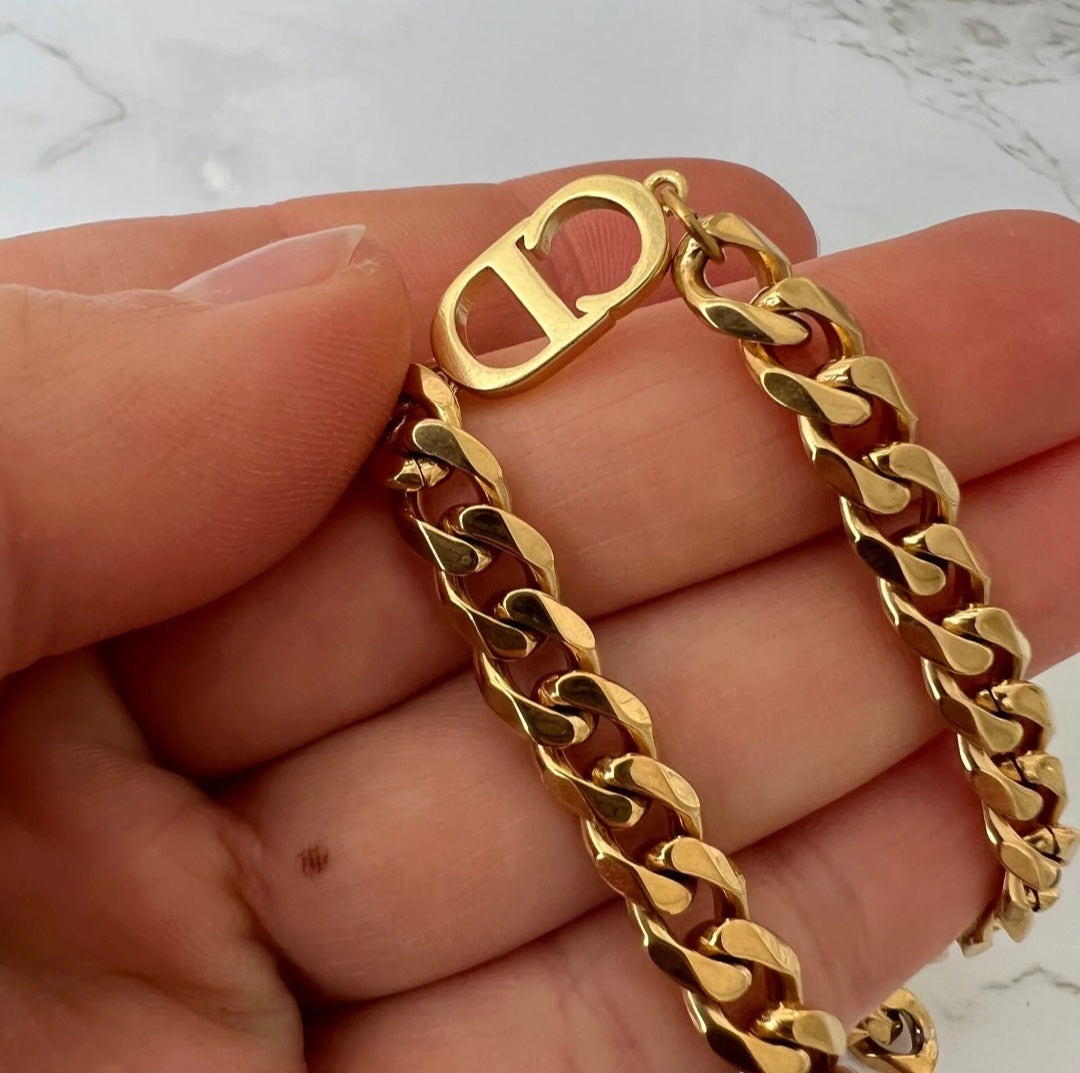 Christian Dior inspired bracelet