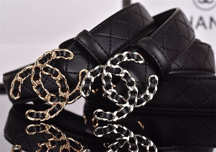 Chanel inspired Belts