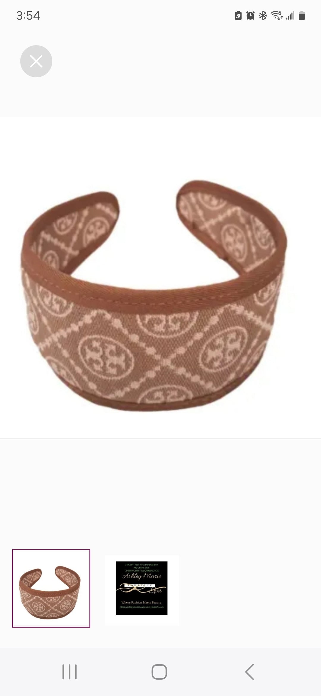 Tory Burch inspired headband