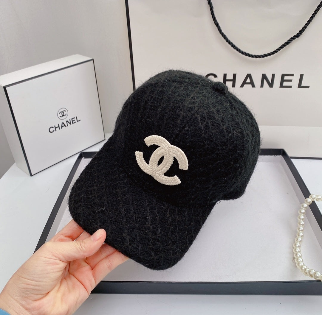 Chanel inspired baseball cap