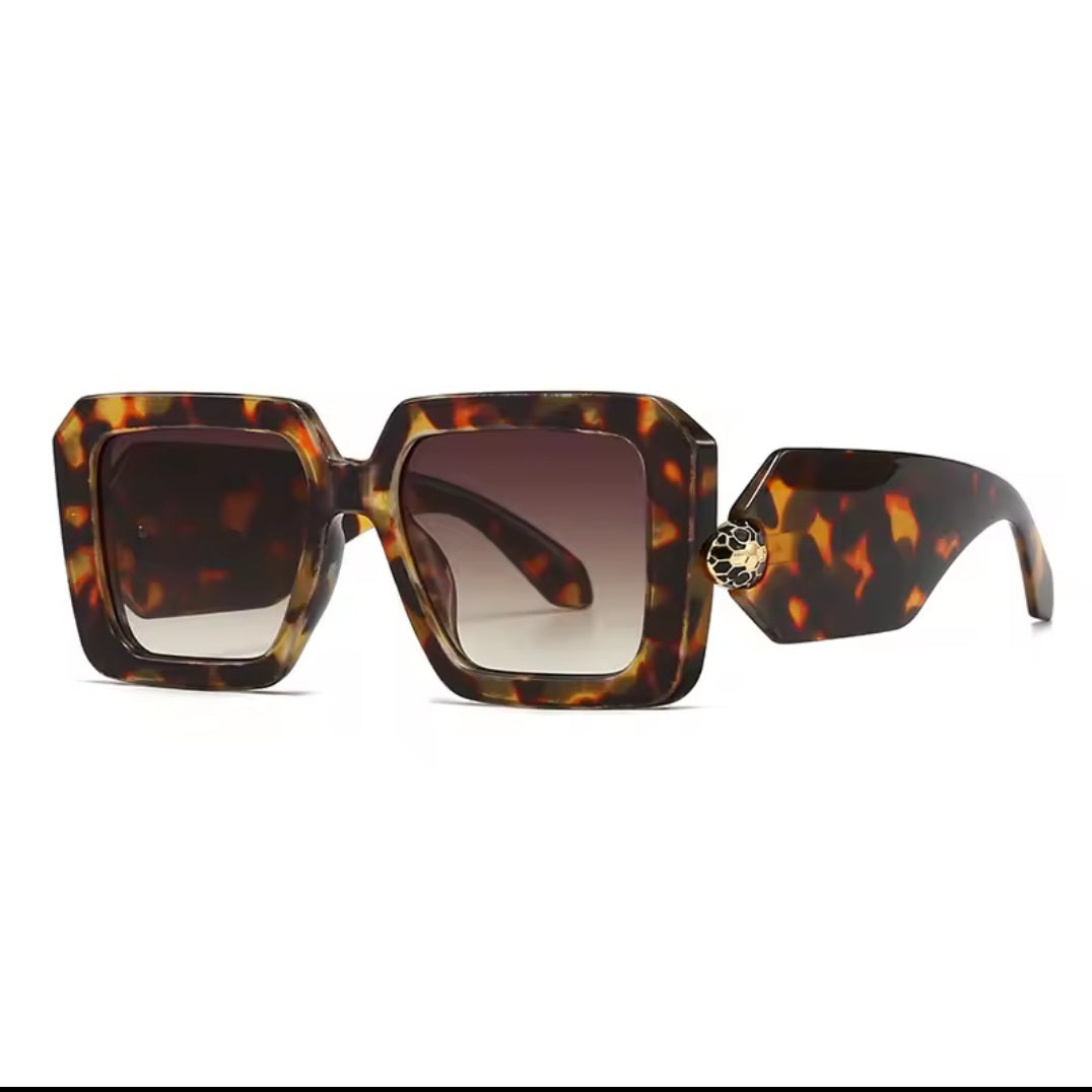 Bvlgari inspired Square Sunglasses
