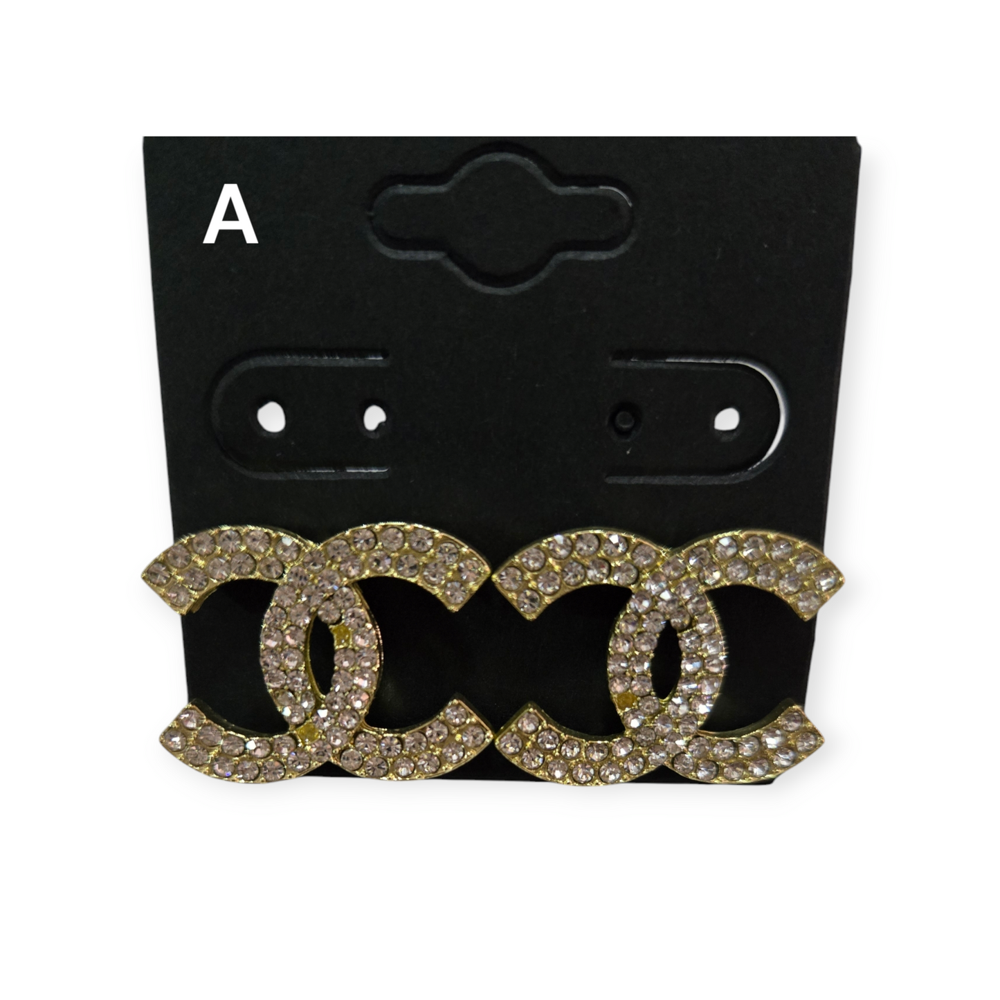 Chanel inspired earrings