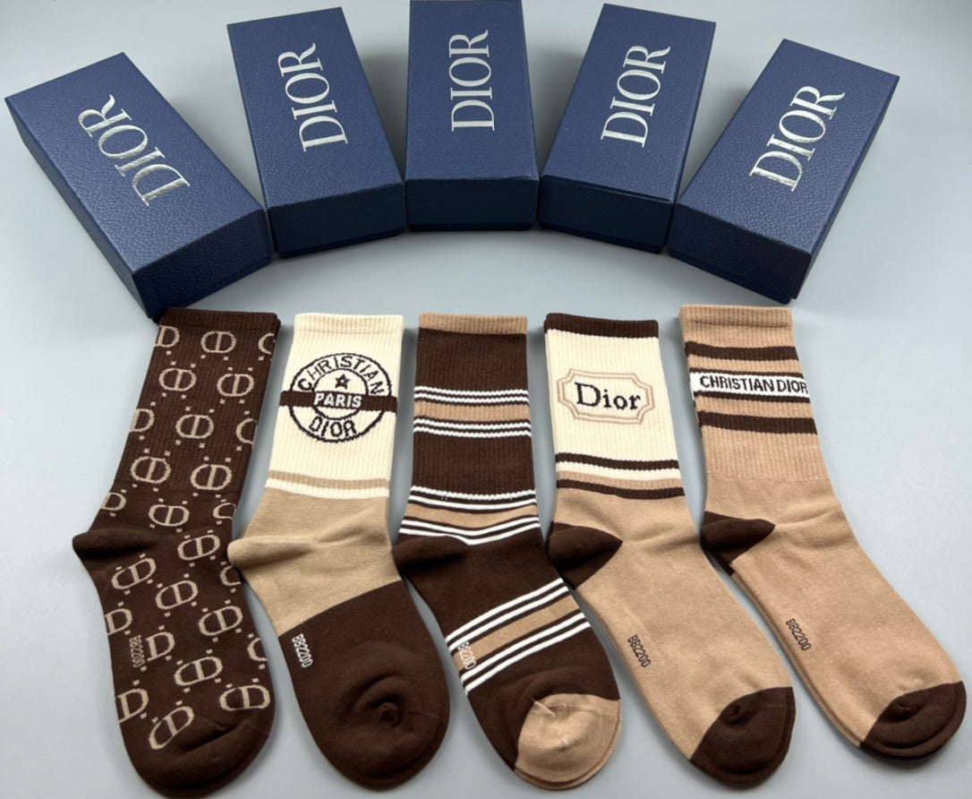 Christian Dior inspired Socks