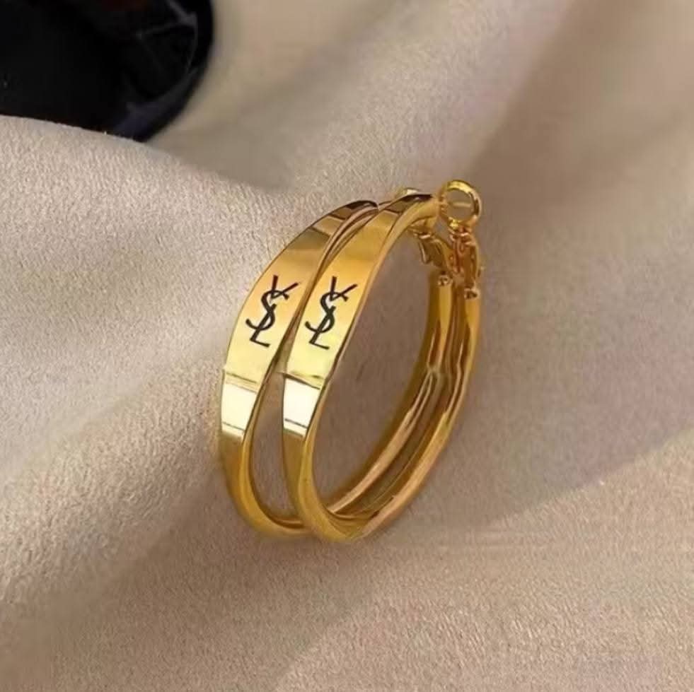YSL Saint Laurent inspire Hoop Earrings