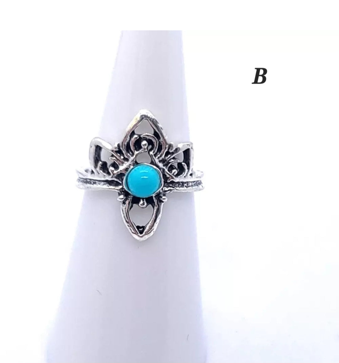 Inspire Turquoise Vintage Rings