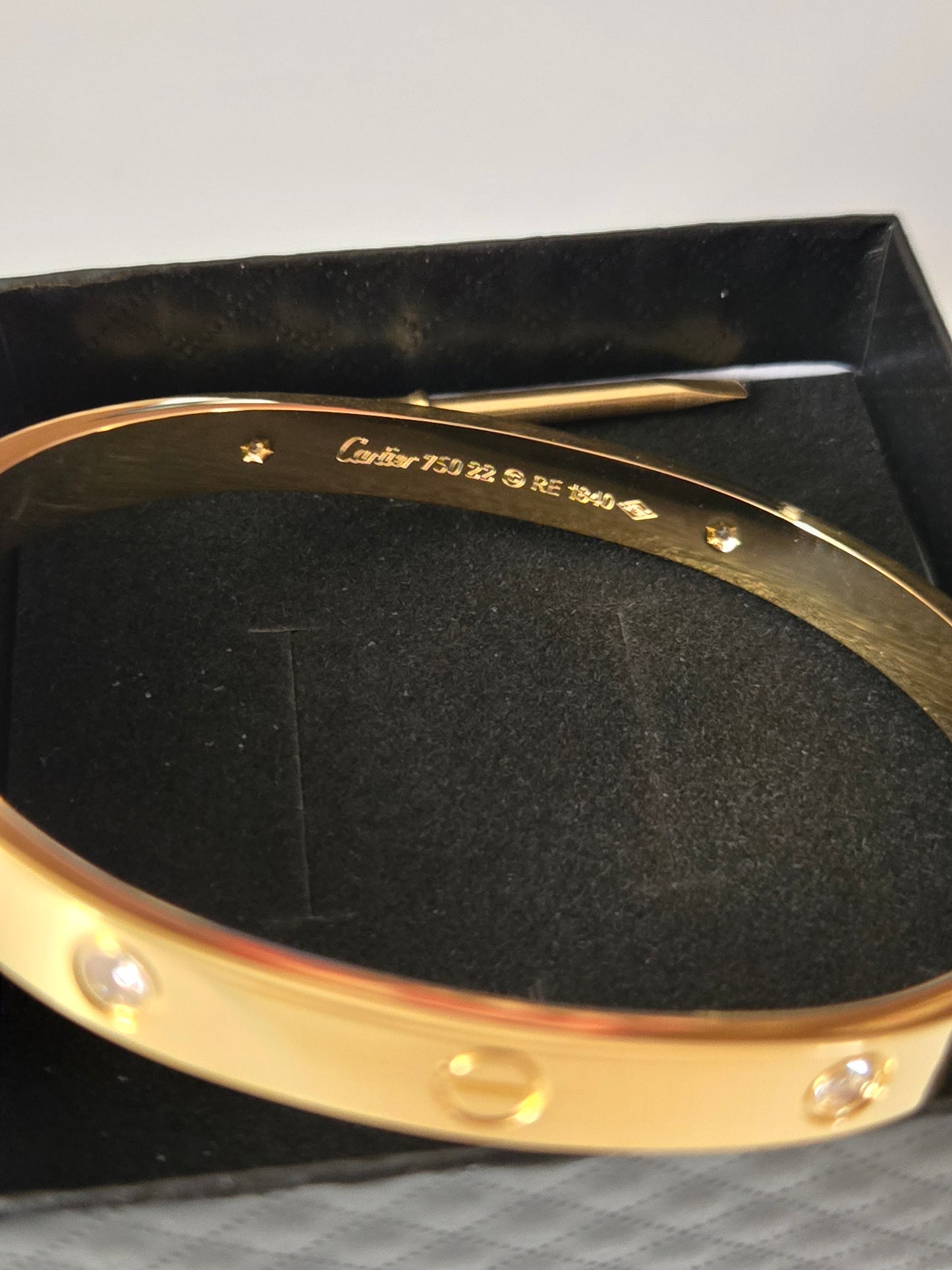 Cartier inspired bangle