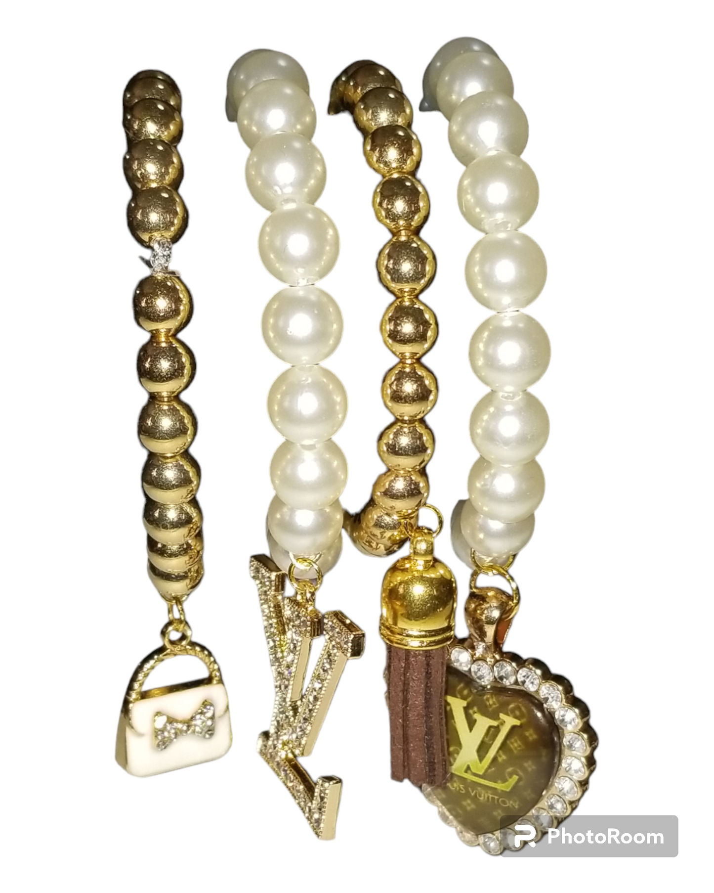 Custom made charm bracelet