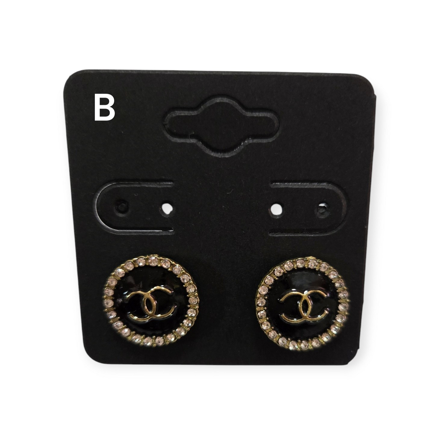 Chanel inspired earrings