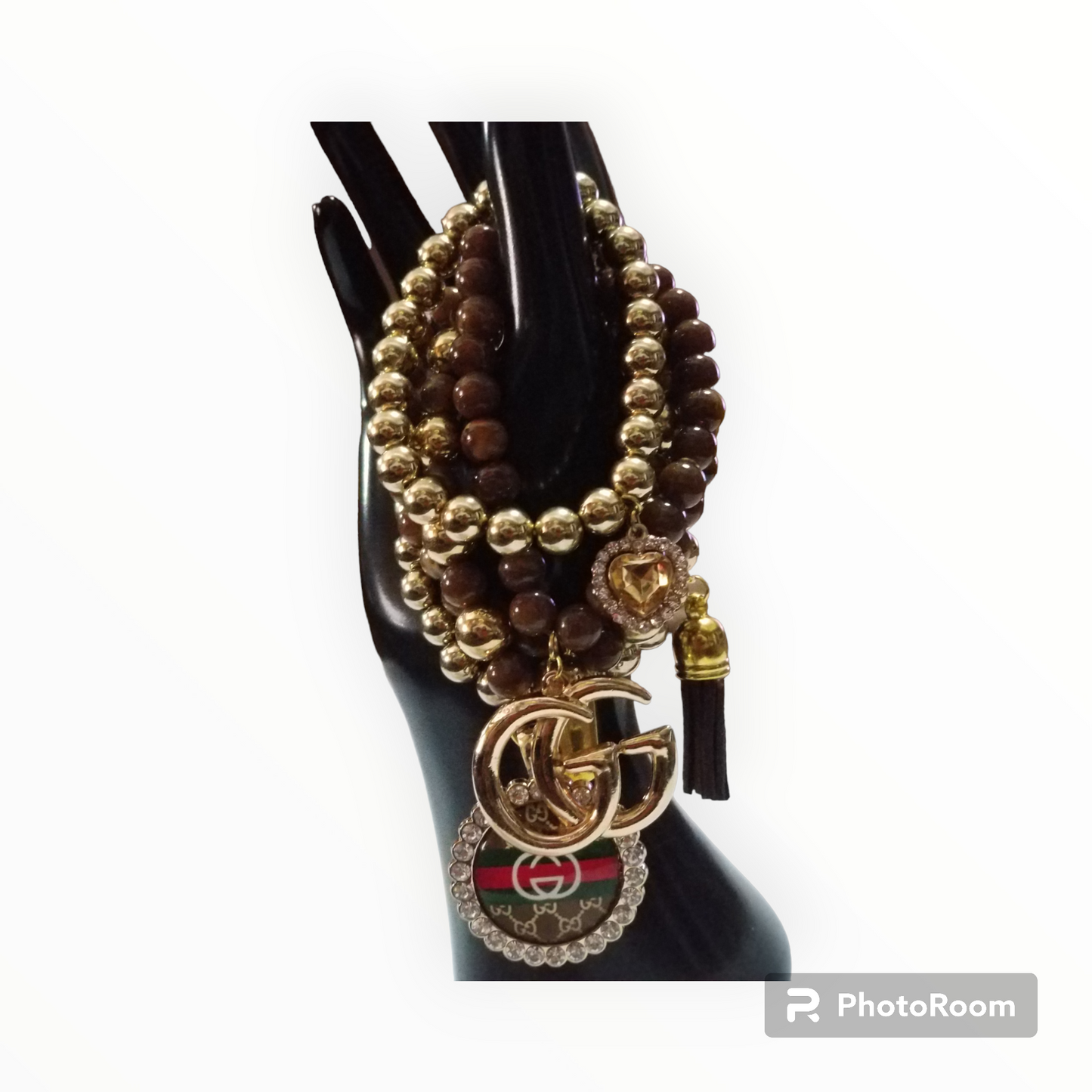 Custom luxury charm bracelet