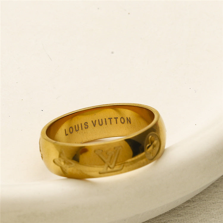 LV Designer Inspired Ring