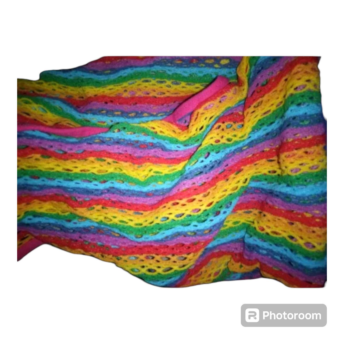 Rainbow swimwear cover up