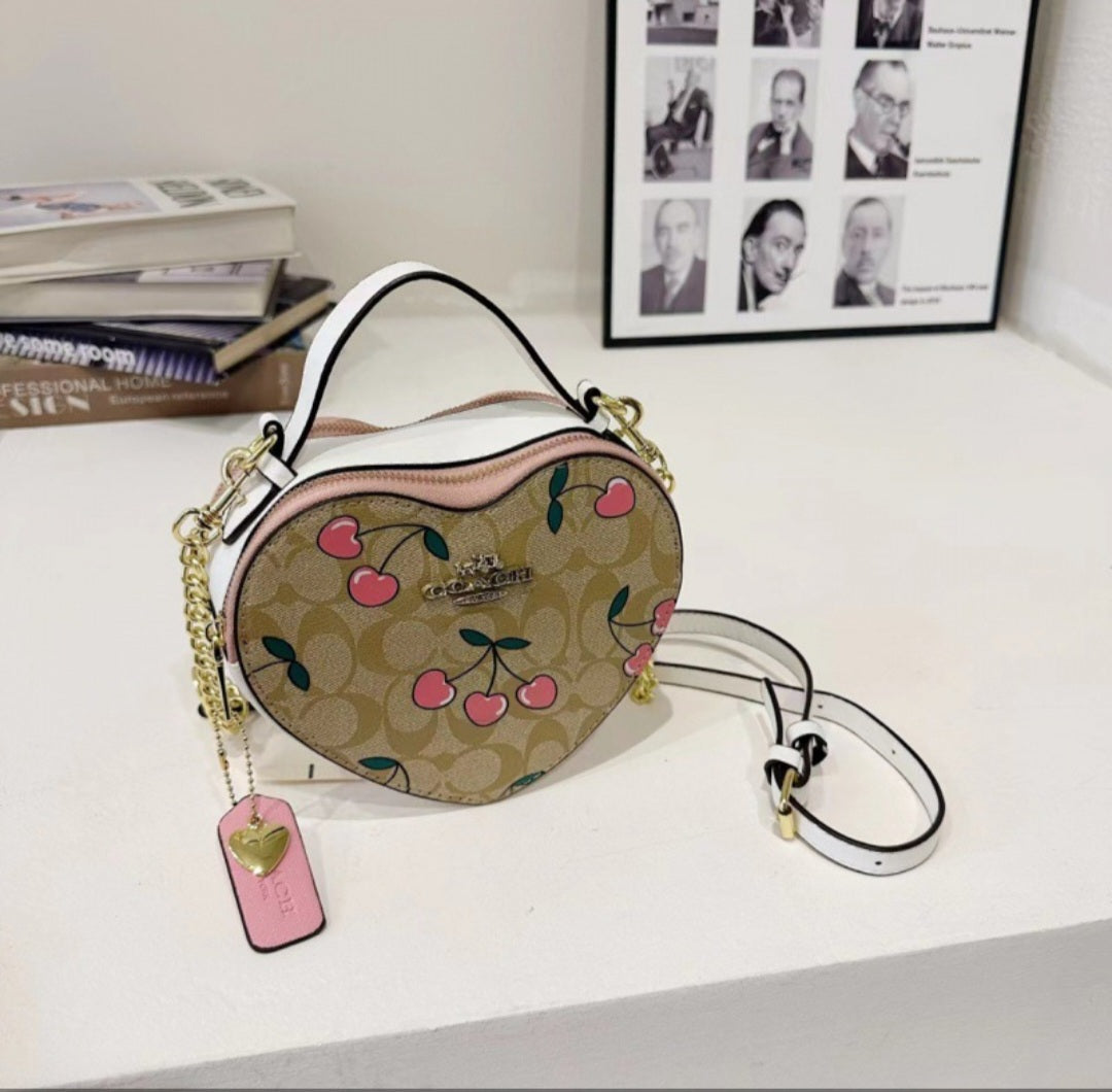 Coach Heart Shape handbag