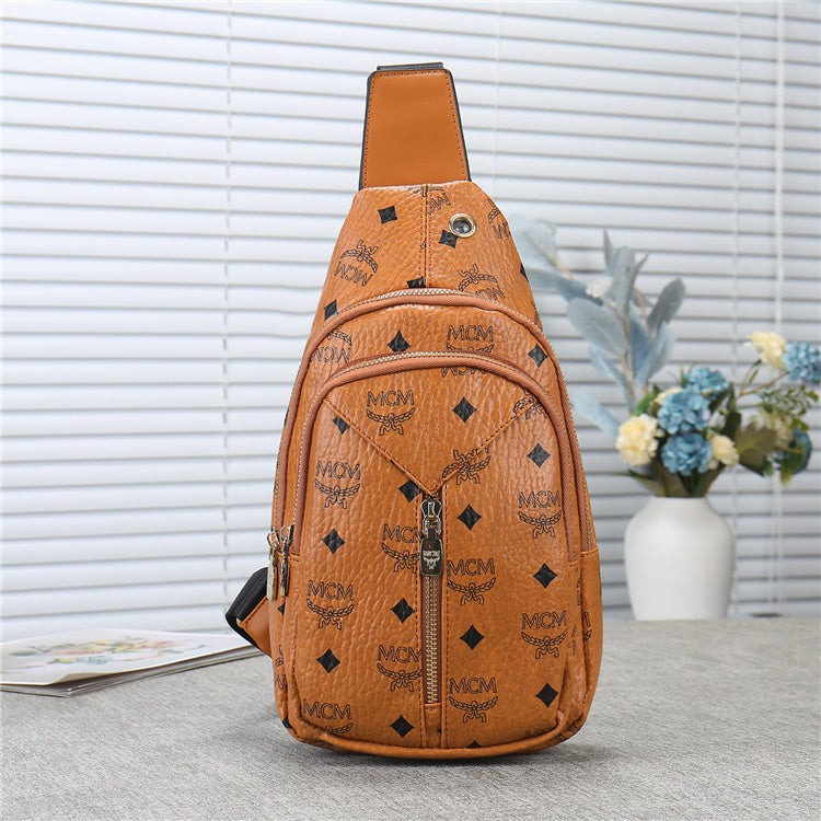 MCM Inspired Sling Bag