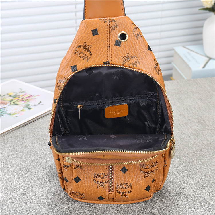 MCM Inspired Sling Bag